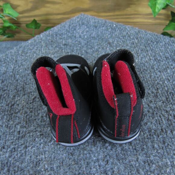 Jordan‎ Boys Sneaker Flight Sz T 3 Medium Black Synthetic Hook & Loop - Picture 4 of 5